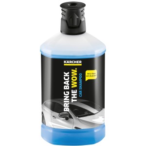 Flacone di Kärcher RM 610 Autoshampoo 3-in-1 per la pulizia e la cura dell'auto.