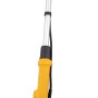 Bruciatore per erbacce t.b.t. giallo con manico telescopico per il giardino.