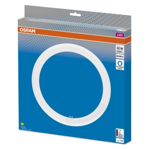 Lampada LED circolare OSRAM nella confezione, 32W, 2200 lumen, Cool Daylight.