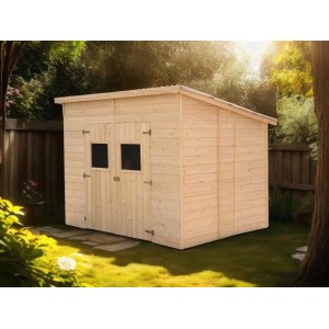 Casetta da giardino in legno sp 16 mm 280x200 cm