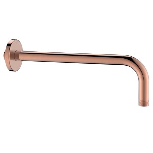Braccio doccia oro rosa per soffione, accessori doccia.