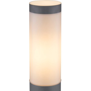 Globo Boston lampada da vialetto, 80cm, antracite. Lampada da esterno moderna per il giardino.