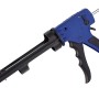 LUX Pistola per cartucce Professional 310 ml, blu/nero, per sigillanti e adesivi.