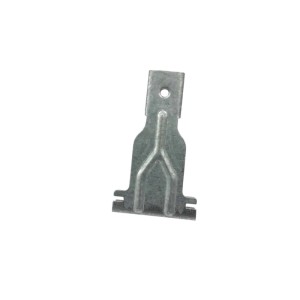 Gancio dritto per guida a scatto per profilo da soffitto 50/27 100 pz