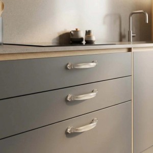 Maniglia mobile zama interasse 96 mm nichel satinato