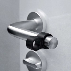 Confezione antiurto per maniglia nero 4 pz
