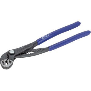 Pinza a pappagallo LUX MX Comfort 300 mm, pinza regolabile con manico blu.