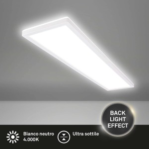 Pannello LED ultrapiatto Tava luce bianca 36W 4800lm bianco