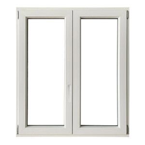 Finestra in PVC bianca t.b.t. a due ante per la tua casa.