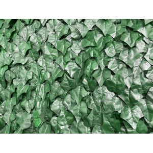 Parete di edera artificiale verde t.b.t. come schermo per la privacy e decorazione per giardino e balcone.