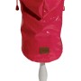 Abbigliamento per cani t.b.t. rosa con cappuccio e pois bianchi.