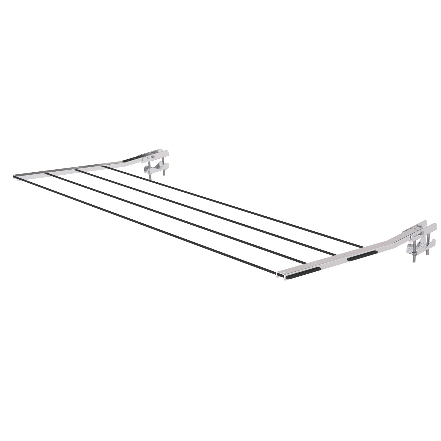 KESOTO Stendibiancheria Portatile Indipendente - In Acciaio Inossidabile, Per Bagno, Hotel, Balcone E Dormitorio, 62x36x70 Cm