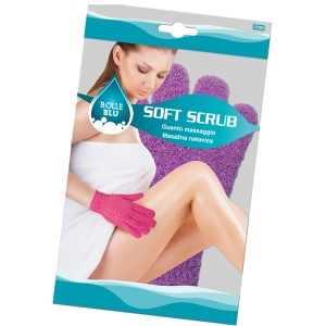 t.b.t. Guanto esfoliante per la doccia, per l'uso sul corpo.