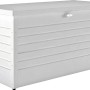 Box da esterno Biohort 130 bianca, 460 l per utensili da giardino.