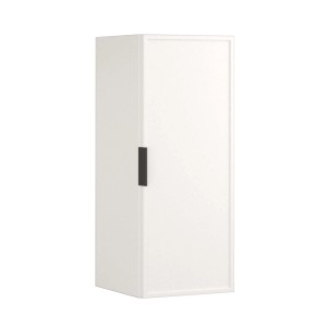 Mobile bagno sospeso t.b.t. bianco con maniglia nera.