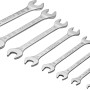 Set di chiavi fisse LUX Comfort da 8 pezzi (6-22 mm) in acciaio al cromo vanadio.