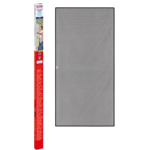 tesa® Insect Stop zanzariera con telaio a clip per finestre, 120x240cm, con confezione.
