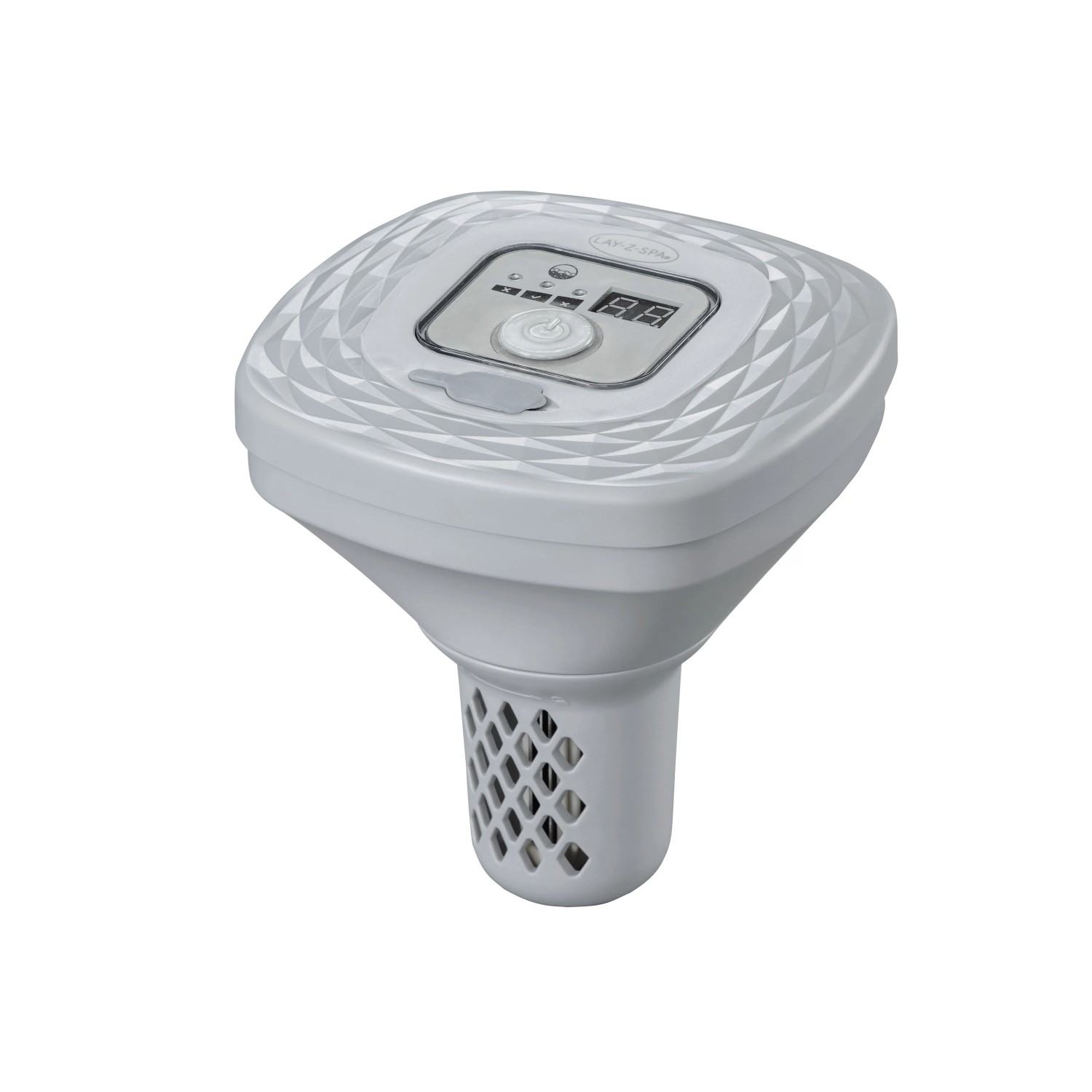 Sistema ad acqua salata Bestway LAY Z SPA, a batteria, per spa fino a 1400 l. Produce cloro.