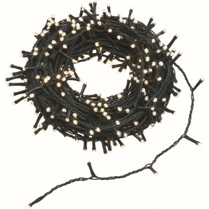 Ghirlanda luminosa 400 LED bicolore bianco caldo/freddo