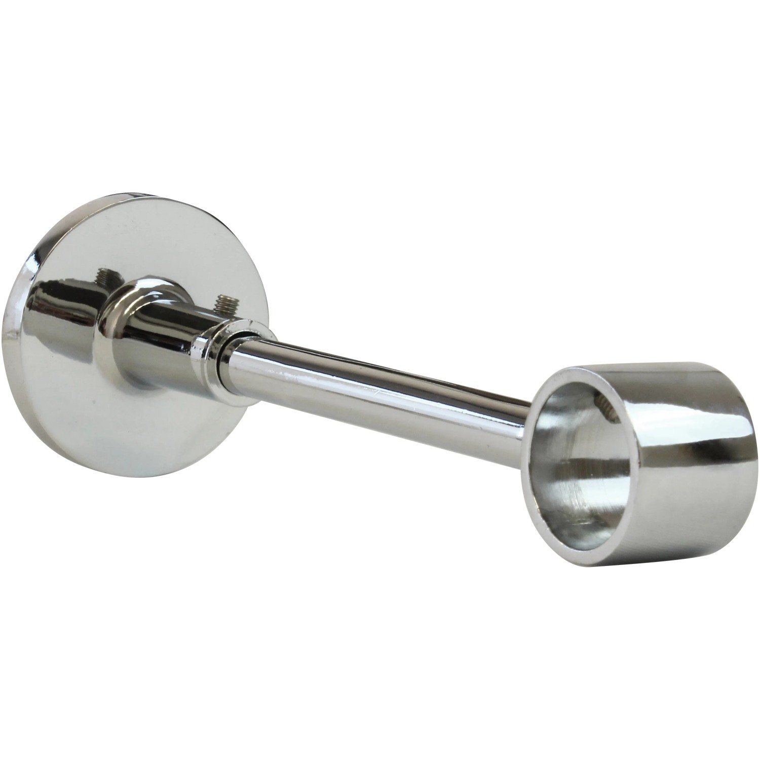 Set Di 6 Staffe Per Tende Da Soffitto O Parete | Supporti In Metallo Per Bastoni Tende, Ovali E Versatili, Per Tende, Divisori E Armadi, Facili Da Montare