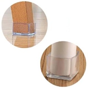 T.b.t. feltrini per mobili in plastica trasparente per proteggere i pavimenti.