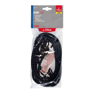 t.b.t. Cinghie elastiche, 2 pezzi, 150cm di lunghezza, per il trasporto.