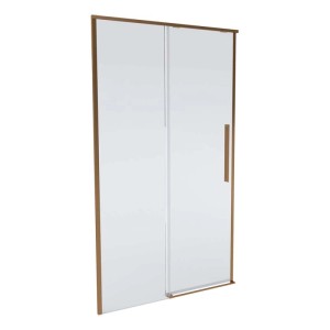 Porta doccia scorrevole Slim 168-170x200 cm oro rosa