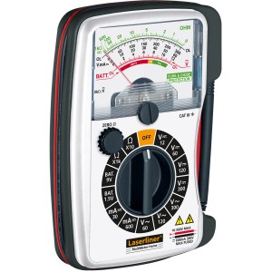 Laserliner MultiMeter-Home: Multimetro analogico per tensione, corrente e resistenza per hobbistica.