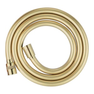 Flessibile doccia anti torsione Idrostile 150 cm oro spazzolato