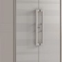 Armadio in plastica KIS Gulliver, beige sabbia, con 4 ripiani, alto 182 cm. Sistema di scaffalature per interni.