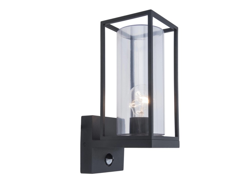 Lampada portatile alluminio pressofuso Flair nero E27