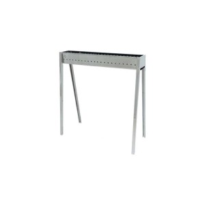 Barbecue per arrosticini Lisa Milano 80 acciaio inox L 80 cm