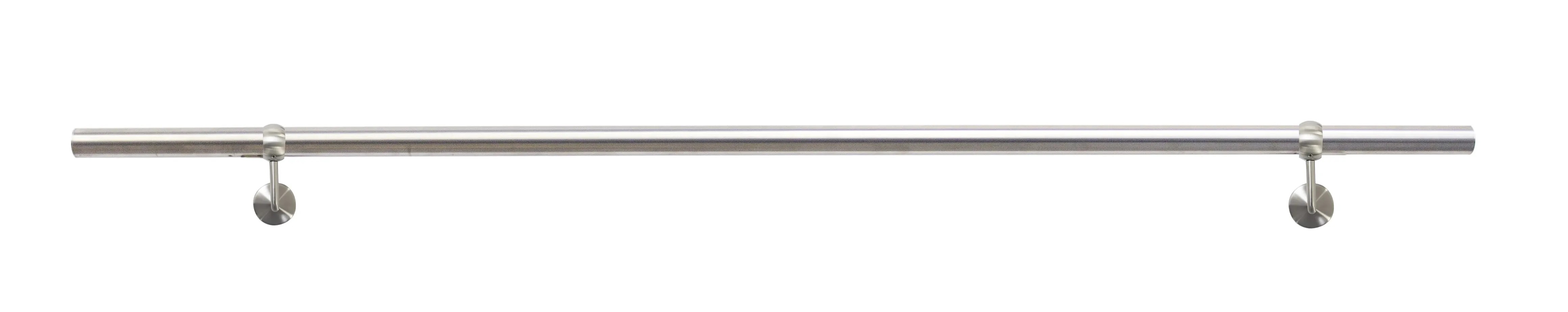 Corrimano In Acciaio Inox 140cm - Ringhiera Per Scale Interni/Esterni Con Supporto A Parete - Foto 14