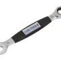 LUX Ratschenschlüssel Comfort 15 mm, chiave a cricchetto con impugnatura ergonomica.