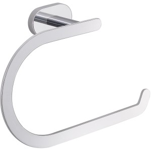 Portasciugamani cromato per montaggio a parete.