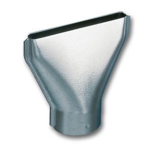 Ugello a getto largo Steinel 75 mm per pistole ad aria calda, per una distribuzione uniforme dell'aria.