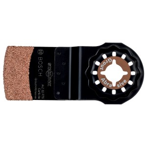 Accessorio per utensile multifunzione Bosch per la rimozione della malta, attacco Starlock.