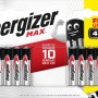 Energizer Max Batterie AAA, confezione da 8. Batterie alcaline a lunga durata per dispositivi.