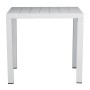 Tavolo da giardino t.b.t. quadrato bianco per esterni.