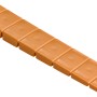 Cunei di livellamento Hettich, set da 4, plastica color ciliegio, a scatto, 20x100 mm.