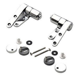 Accessori WC t.b.t.: cerniere, viti e guarnizioni per l'installazione del WC.