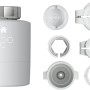 Termostato termosifone smart tado° aggiuntivo, controllo ambiente singolo bianco con adattatori per Smart Home Sets.
