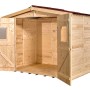 Casetta da giardino in legno sp 16 mm H210xL270xP187 cm_7
