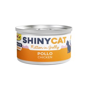 Cibo umido per gattini ShinyCat Kitten in Soft Jelly 30% pollo70 g