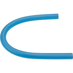 Tubo galleggiante blu a forma di U.
