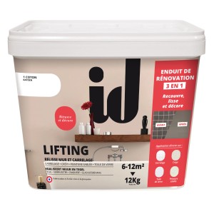 Secchio di pittura per effetti t.b.t. per decorare pareti in modo creativo.