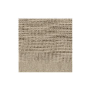 Dettaglio di una tenda / pannello beige t.b.t. con una fine struttura intrecciata.
