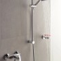 Miscelatore doccia Grohe Start con set doccia e portasapone, cromo.