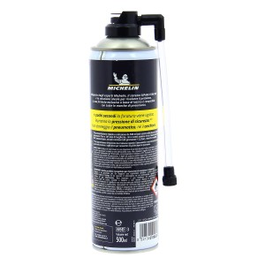 Spray riparazione pneumatici Michelin, 500ml, per riparazioni rapide. Accessorio auto esterno.