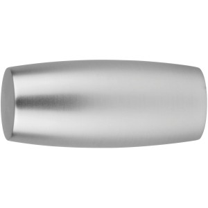 Terminale Mydeco Cubus, effetto acciaio inox per bastoni per tende da 2,5 cm.